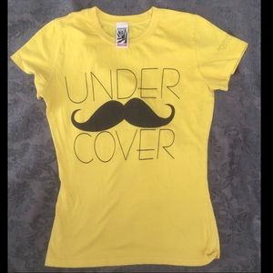 Blue 84 S International Spy Museum Yellow Shirt